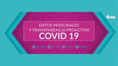 DATOS PERSONALES Y TRANSPARENCIA PROACTIVA COVID 19